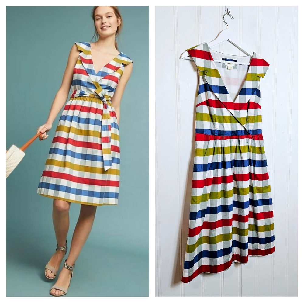 Maeve Multicolor Striped Dress